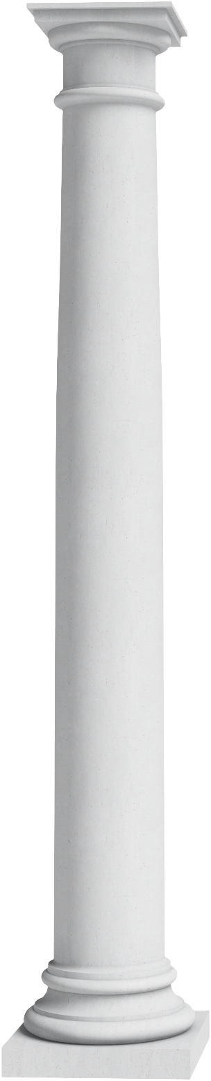 Produktübersicht Betonsäulen aus Weißbeton